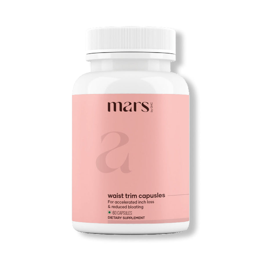 Mars Waist Trim Capsules : Powered With Magnesium Citrate, Bentonite Clay & Triphala