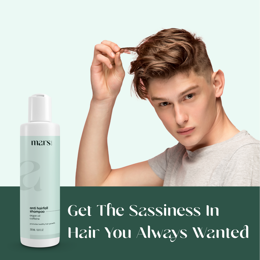Anti Hairfall Shampoo for Men | SLS Free | Paraben Free - (200 ml)