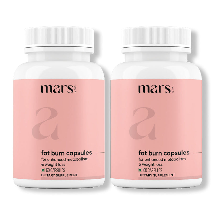 Mars Fat Burn Capsules : Powered With Psyllium Husk, Moringa & Dandelion Root