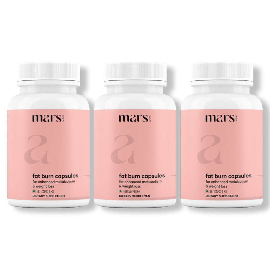 Mars Fat Burn Capsules : Powered With Psyllium Husk, Moringa & Dandelion Root